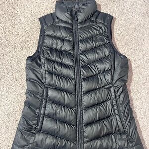 The North Face Black Puffer down Vest